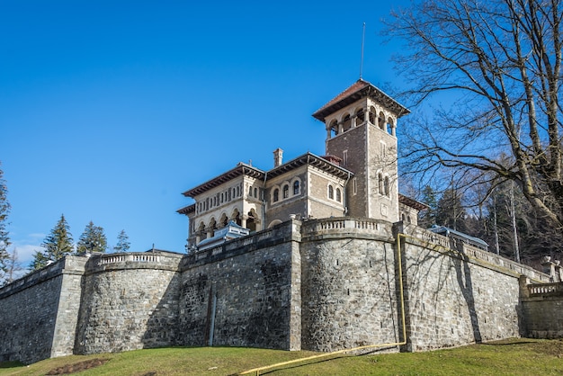 Cantacuzino Castle in Busteni Romania