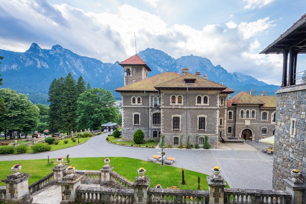 Cantacuzino-Schloss in Busteni-Stadt