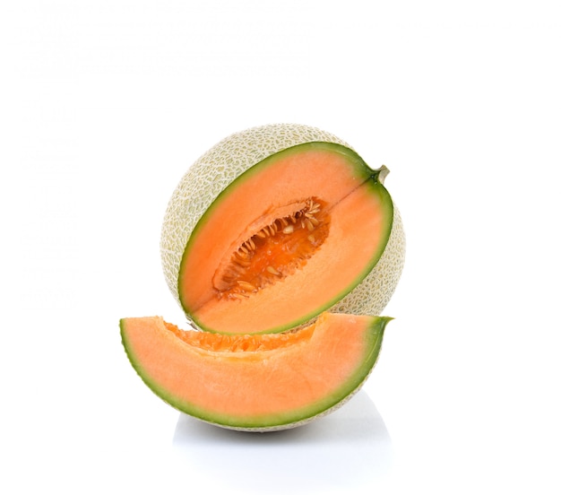 Cantaloupe Melone isoliert