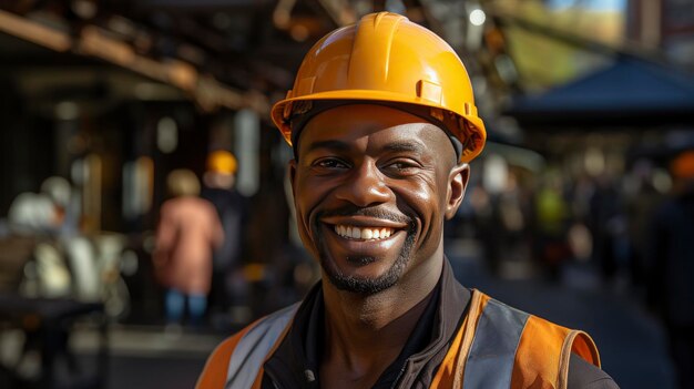 Canteiro de obras do Dia do Trabalho HD