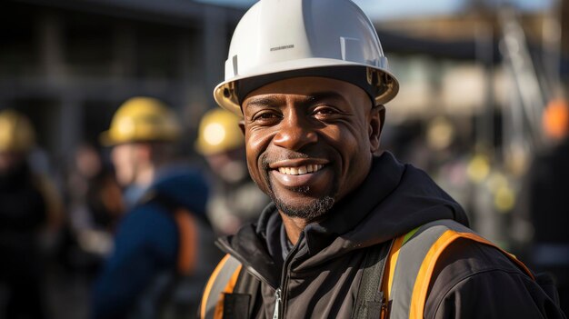 Canteiro de obras do Dia do Trabalho HD