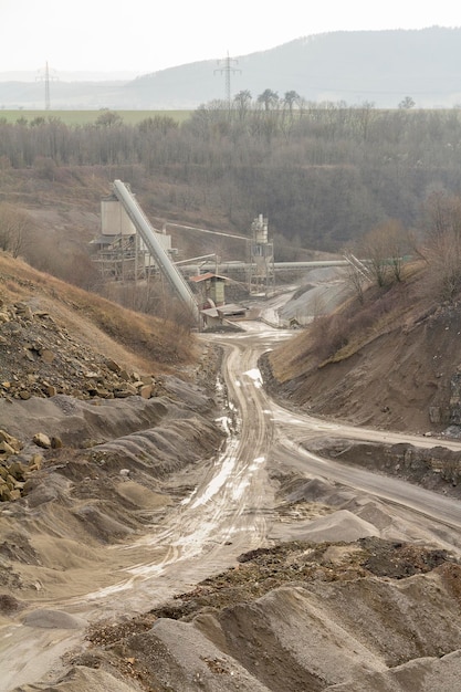 cantera en el sur de Alemania