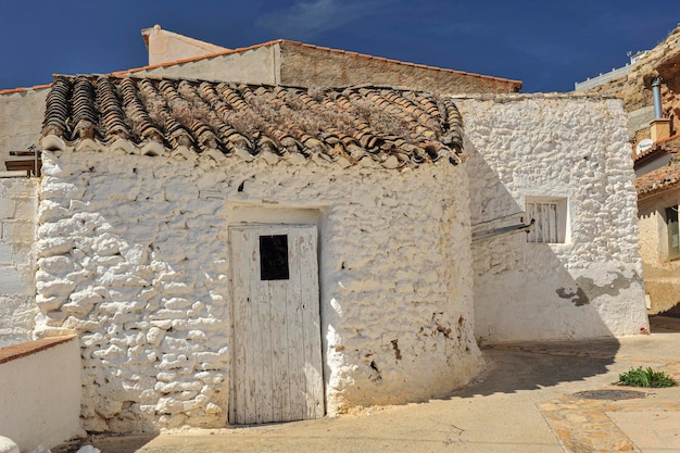 Canto charmoso em uma vila rural na andaluzia