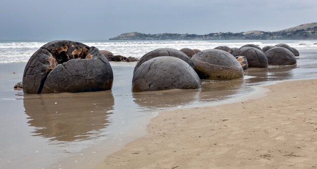 Los cantos rodados de Moeraki