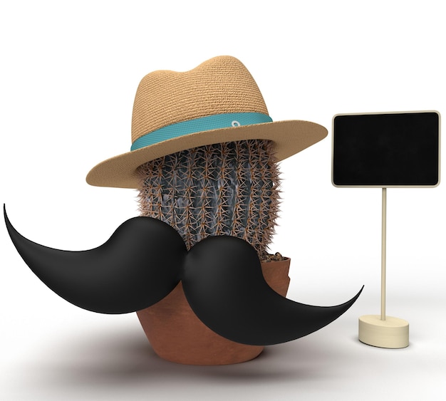 Foto cantus bigote negro color usar sombrero poste indicador símbolo decoración mexicano diseño festival celebración