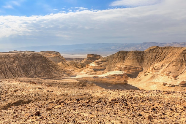 Canyon no deserto da Judéia