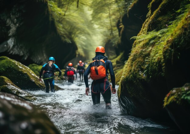 CANYONING