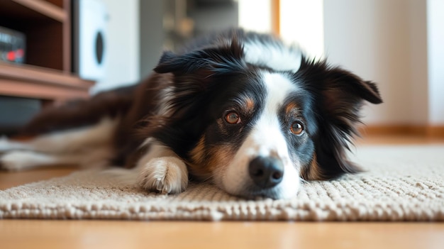 Cão bonito.