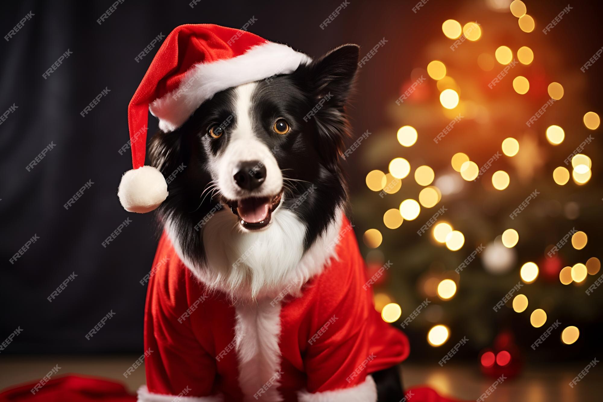 Cão Britânico Com Chapéu De Boliche Preto E Terno Preto Acenando