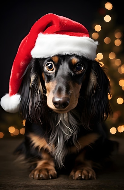 cão de Natal dachshund