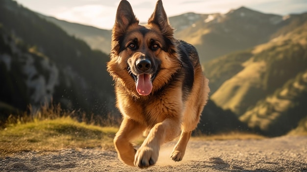 Cão de pastor alemão