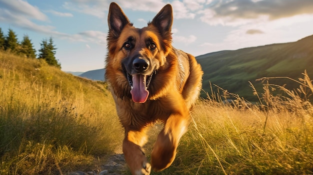 Cão de pastor alemão