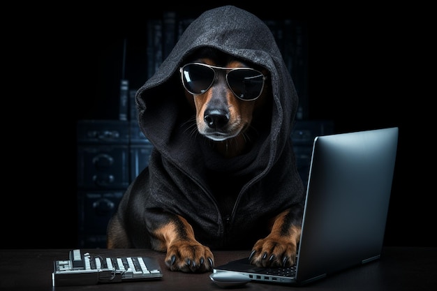 Cão de serviço na Dark Web