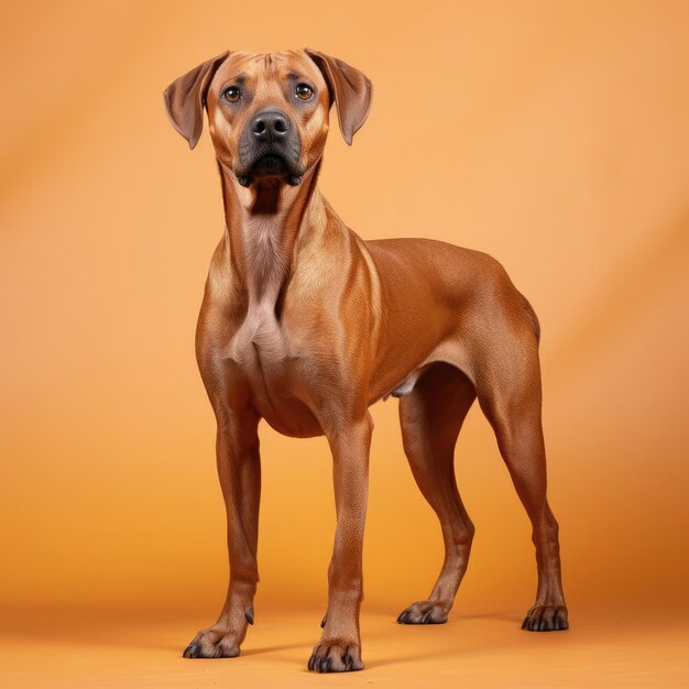 Foto cão determinado desafiando a gravidade