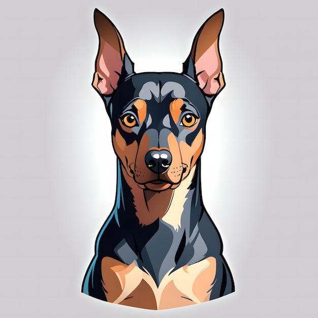 Cão Doberman Pinscher