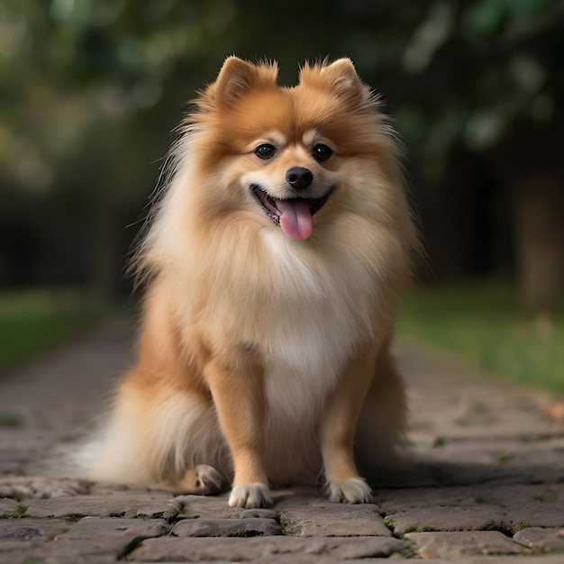 Cão gerado por IA