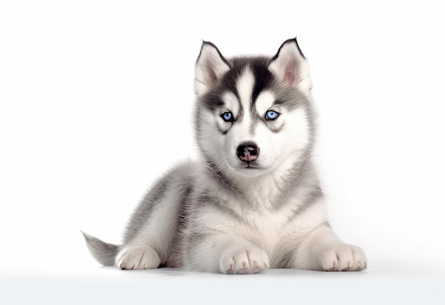 Cão Husky isolado