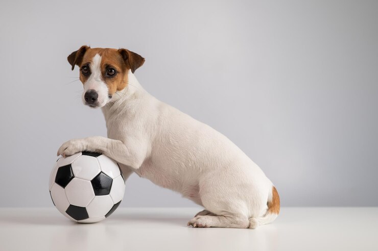 Foto cão olhando para a câmera