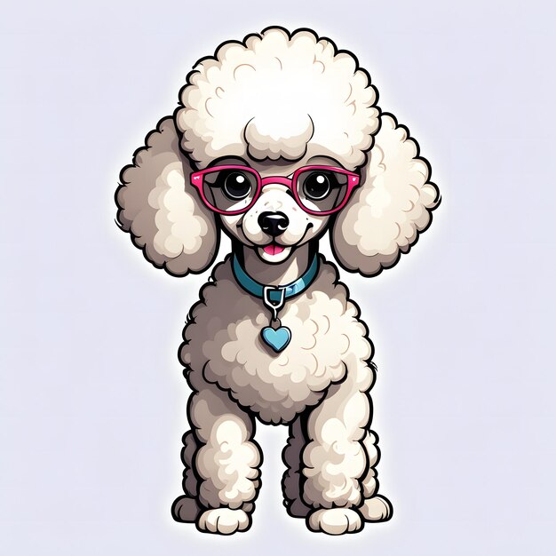 Foto cão poodle