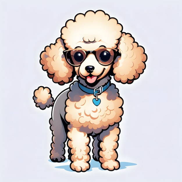 Foto cão poodle