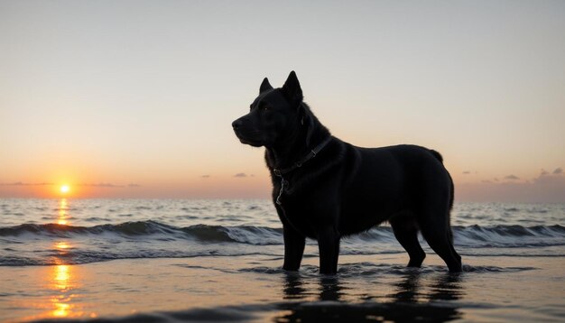 Cão preto