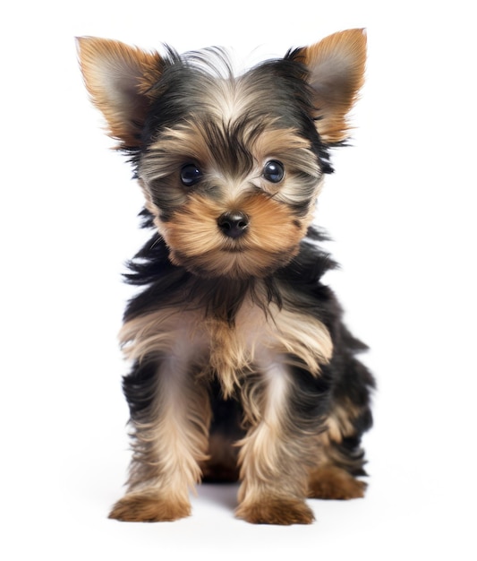 Cão Yorkshire terrier isoladoxA