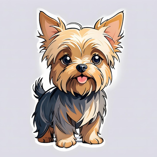 Foto cão yorkshire terrier