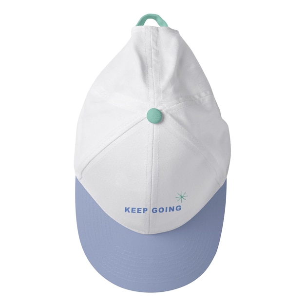 Cap png blaue Kopfbedeckung Mode mit Designraum