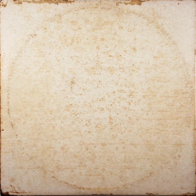 Capa do álbum sobreposição realista de textura de papel de borda angustiada