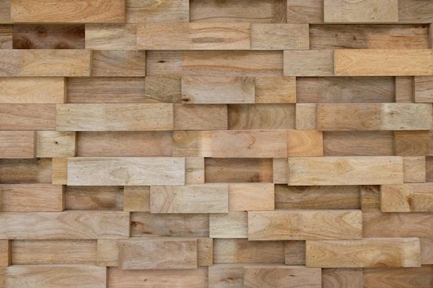 Capa de tablón de madera dispuesta como una pared