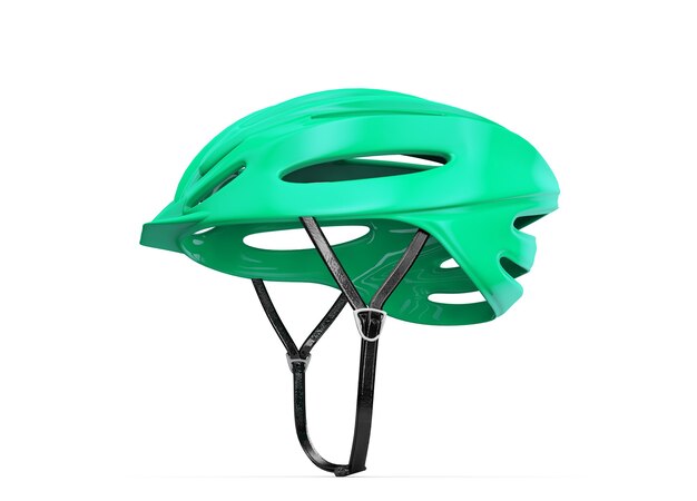 Capacete de bicicleta isolado. renderização 3d