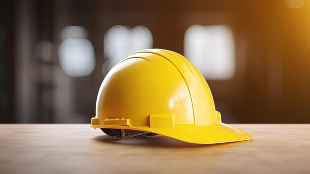 Foto capacete de construção