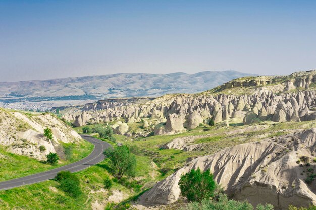 Capadocia Cueva ciudad Uchhisar Paisajes de Capadocia Turquía