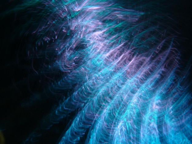 Capas de capas de luz llenas de imaginación y creatividad