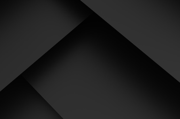 Capas de capas de papel negro fondo abstracto con espacio de copia