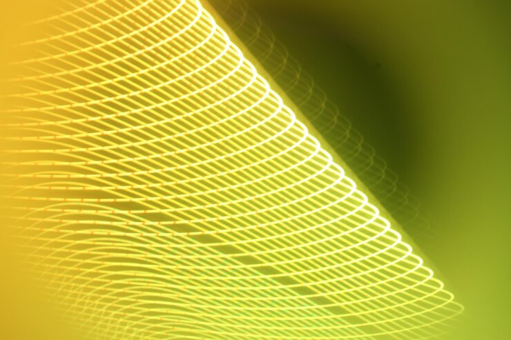 Foto capas de luz con imaginación y creatividad con una cierta singularidad