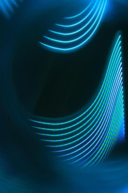 Las capas de luz llenas de imaginación y creatividad con una cierta singularidad