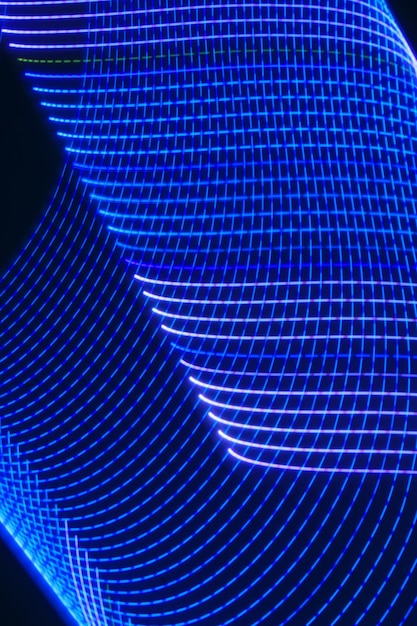 Las capas de luz llenas de imaginación y creatividad con una cierta singularidad