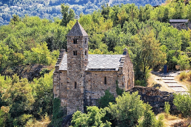 Foto capela dos três santos em sion, cantão valais, suíça.