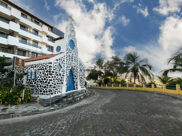 Capilla de Nossa Senhora de Lourdes en Outeiro en Ilheus Bahia Brasil