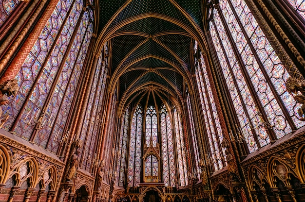 una capilla real de estilo gótico