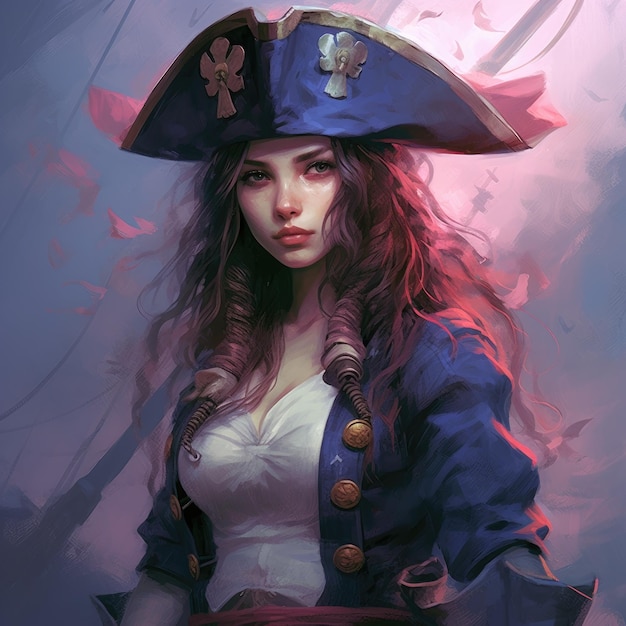 Capitão dos Mares Encantados Uma Linda Fantasia de Pirata