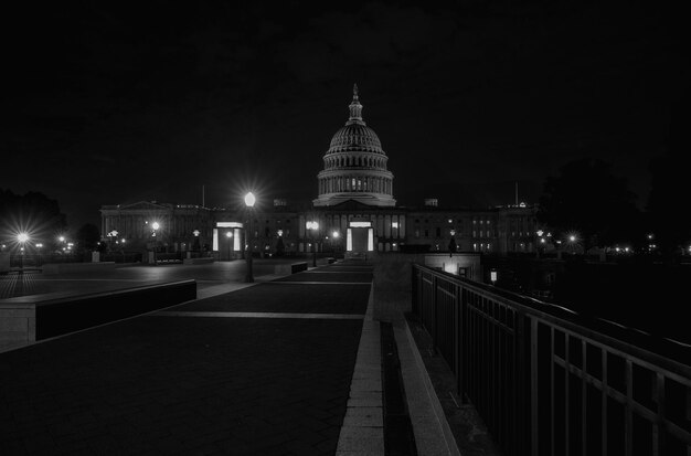 Capitol-Gebäude Wahrzeichen Washington DC Oberster Gerichtshof Washington Monument American National Mall