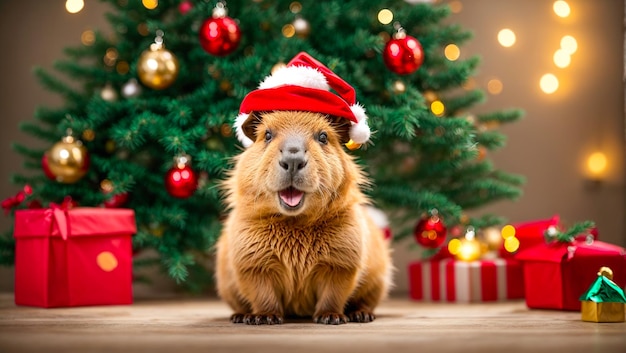 Família Capivara Com Cachecol Personalizável 4