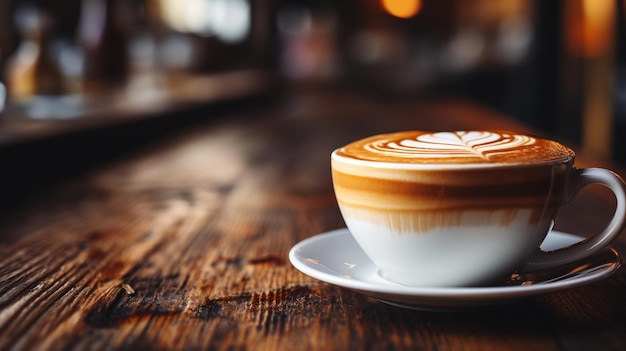 Cappuccino HD 8K Wallpaper Stock Fotobild