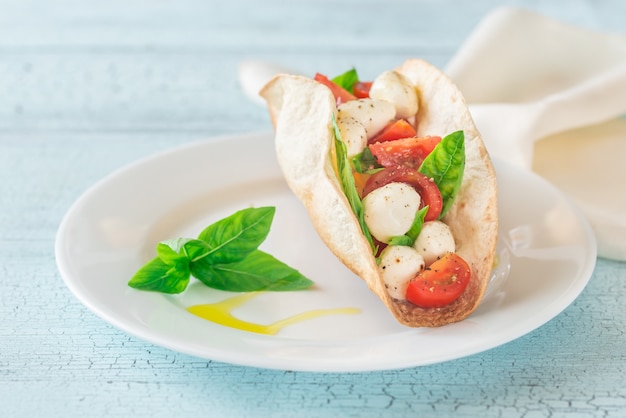 Caprese Taco