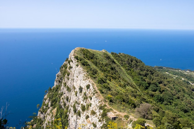 Capri Insel Meer und Berge Capri Berge Capri Meer Die wunderschönen Landschaften von Capri