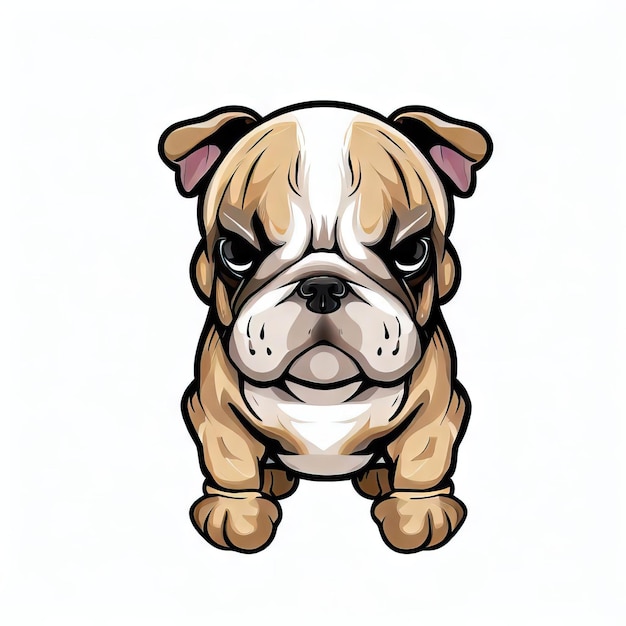 Caprichoso Bulldog Delight IA generativa