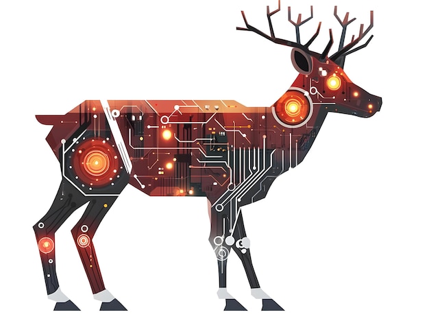 Caprichoso Papá Noel plano enviando deseos de Navidad Ilustración vectorial simple para infografías en el Sp