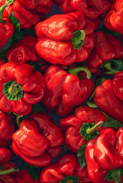 Capsicum Beauty Vibrant Natures Patrón de las naturalezas vibrantes